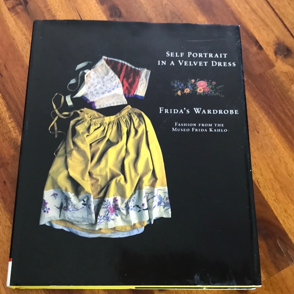 Self Portrait In A Velvet Dress~Frida’s Wardrobe~Frida Kahlo Fashion Book